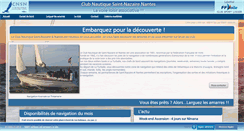 Desktop Screenshot of cnsn-voile-loisir.com
